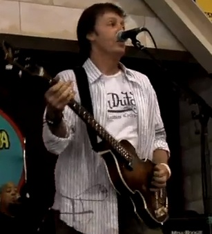 Macca Gets Back to Abbey Road
